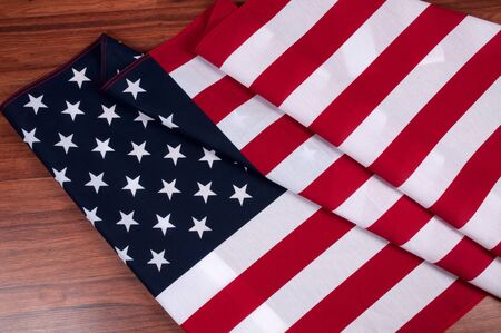 United States flag. American symbol. Independence day. USA celebrate 4th July.の写真素材