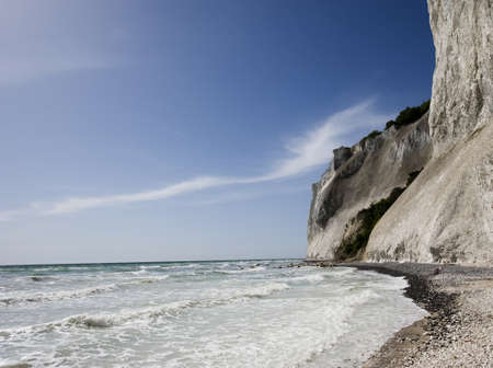 Moen's cliffs, denmarkの写真素材