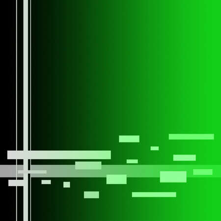 Simple Lines Background - Greenのイラスト素材