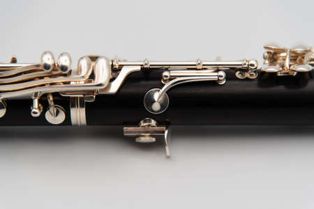Clarinet Isolated on Whiteの写真素材