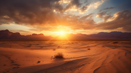 Sunset in the Desertの素材
