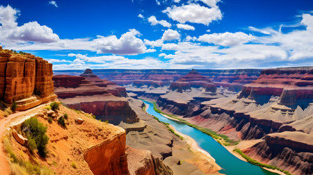 Stunning view of the Grand Canyonの素材