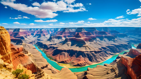 Stunning view of the Grand Canyonの素材