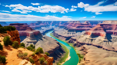 Stunning view of the Grand Canyonの素材