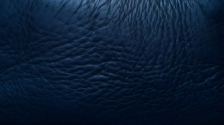 Dark Blue Leather Texture Backgroundの素材