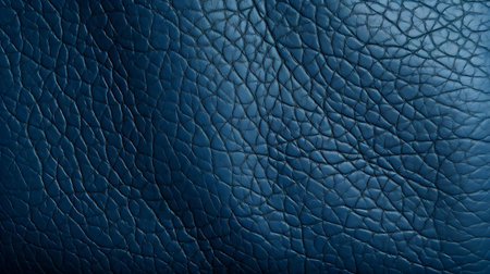Dark Blue Leather Texture Backgroundの素材