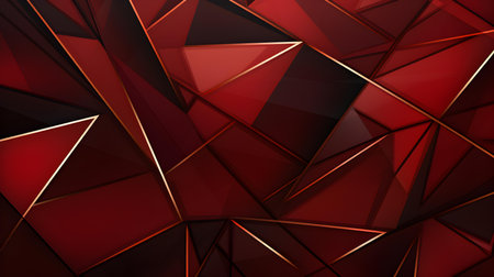 Abstract and Geometrical Texture in Dark Red Colors. Futuristic backgroundの素材