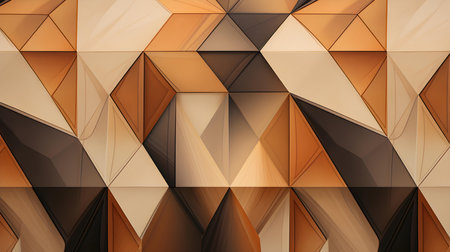 Abstract and Geometrical Texture in Light Brown Colors. Futuristic backgroundの素材