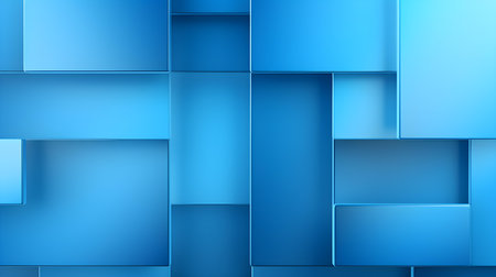 Grid texture in blue colors. Futuristic backgroundの素材