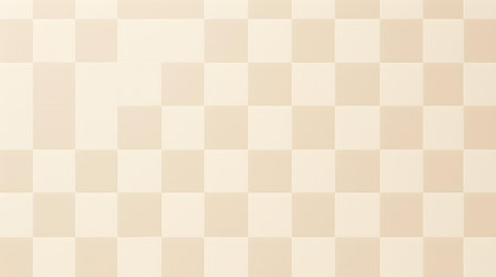 Checkerboard Pattern in Beige Colors. Simple and clean backgroundの素材