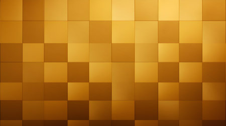 Checkerboard Pattern in Dark Gold Colors. Simple and clean backgroundの素材