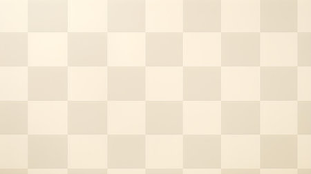 Checkerboard Pattern in Ivory Colors. Simple and clean backgroundの素材