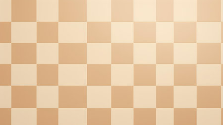 Checkerboard Pattern in Light Brown Colors. Simple and clean backgroundの素材