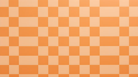 Checkerboard Pattern in Light Orange Colors. Simple and clean backgroundの素材