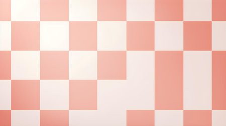 Checkerboard Pattern in Light Red Colors. Simple and clean backgroundの素材