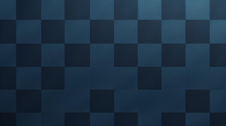 Checkerboard Pattern in Navy Blue Colors. Simple and clean backgroundの素材