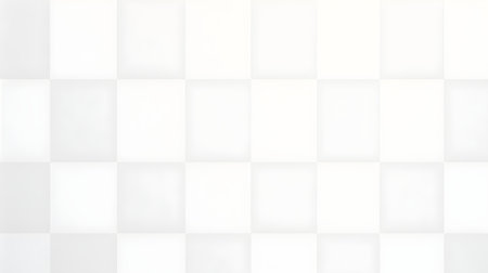 Checkerboard Pattern in White Colors. Simple and clean backgroundの素材
