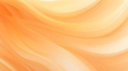 Abstract background of soft swirls in light orange colors. Modern Wallpaper with Copy Spaceの素材