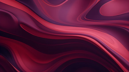 Abstract Burgundy Fluid Wave Background for Modern Presentationsの素材