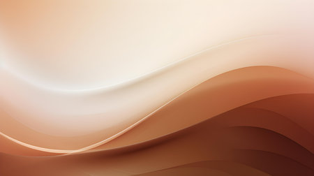 Gradient background fading from dark brown to white. Professional presentation templateの素材