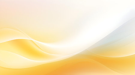 Gradient Background fading from Light Yellow to White. Professional presentation templateの素材