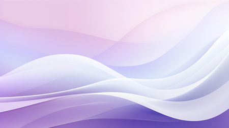 Gradient background fading from purple to white. Professional presentation templateの素材
