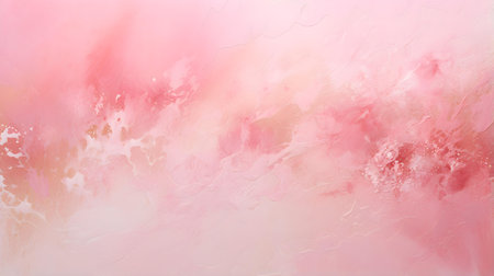 Light Pink Splattered Paint on Canvas. Creative Presentation Backgroundの素材