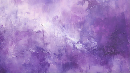 Purple Splattered Paint on Canvas. Creative Presentation Backgroundの素材