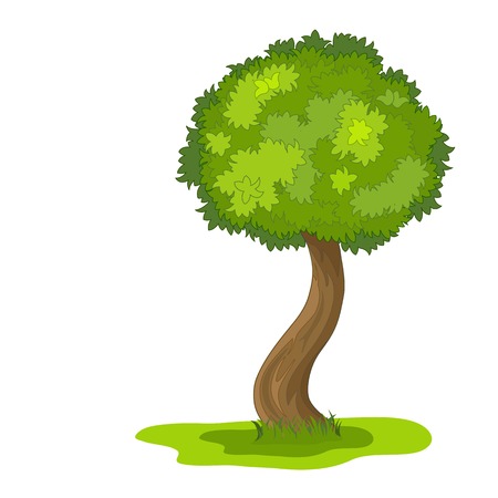 slate treeのイラスト素材