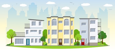 Modern Architectureのイラスト素材