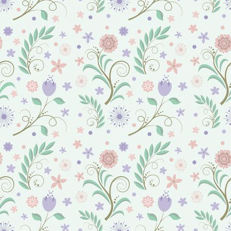 Background with flowersのイラスト素材