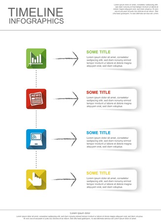 Label - Timelineのイラスト素材