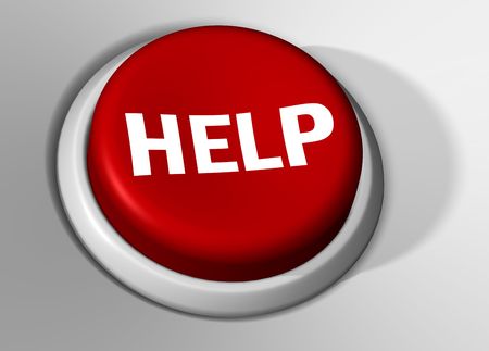 red help button の写真素材