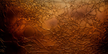 Modern artistic old grunge copper bronze rusty texture dark backgroundの写真素材