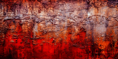 Highly Detailed Grunge Metal Background Texture With Rust and Scratchesの写真素材