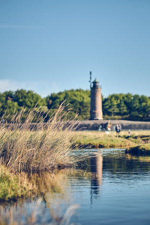 Coast at St. Peter Ording in northern Germanyの写真素材