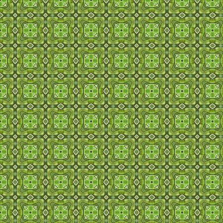 Digital Printable Scrapbook Paper with Green geometrical pattern, vintage abstract watercolor textures, retro style. Textural modern backgrounds 12 x 12 Inchesの写真素材