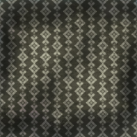 Dark grunge background with a pattern rhombuses. Shabby vintage masculine wall-paper for the website...