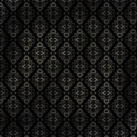 Dark grunge background with a pattern rhombuses 3. Shabby vintage masculine wall-paper for the...
