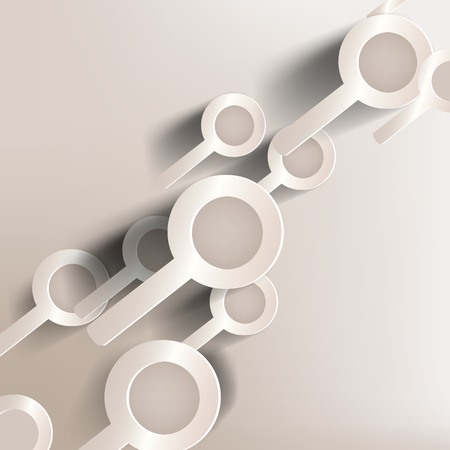 paper background with search web icon,flat designのイラスト素材