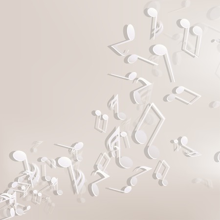 Abstract musical backgroundのイラスト素材