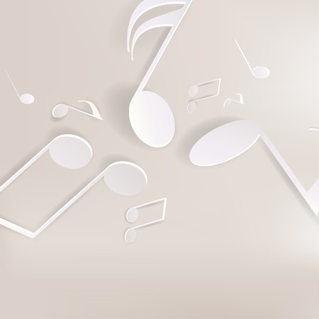 Abstract musical backgroundのイラスト素材
