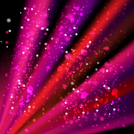 Abstract background with colored lines and lightのイラスト素材