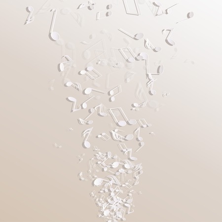 Abstract musical backgroundのイラスト素材