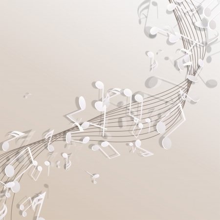 Abstract musical backgroundのイラスト素材