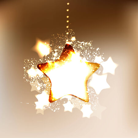 Elegant Christmas background with snowflakesのイラスト素材