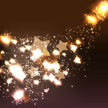 Elegant Christmas background with snowflakesのイラスト素材