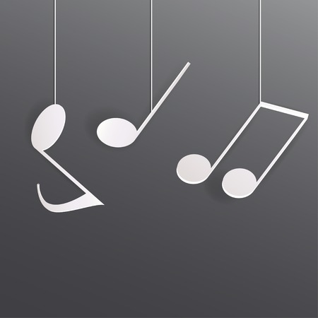 Abstract musical backgroundのイラスト素材
