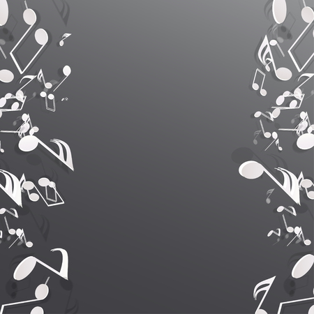 Abstract musical backgroundのイラスト素材