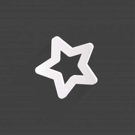 Star favorite web iconのイラスト素材
